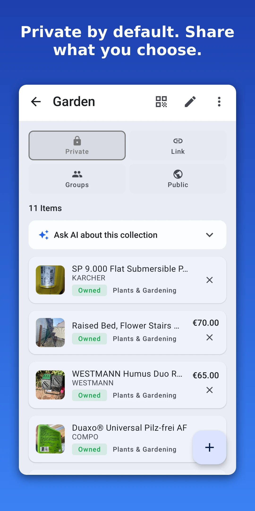 CoT: Home Inventory screenshot